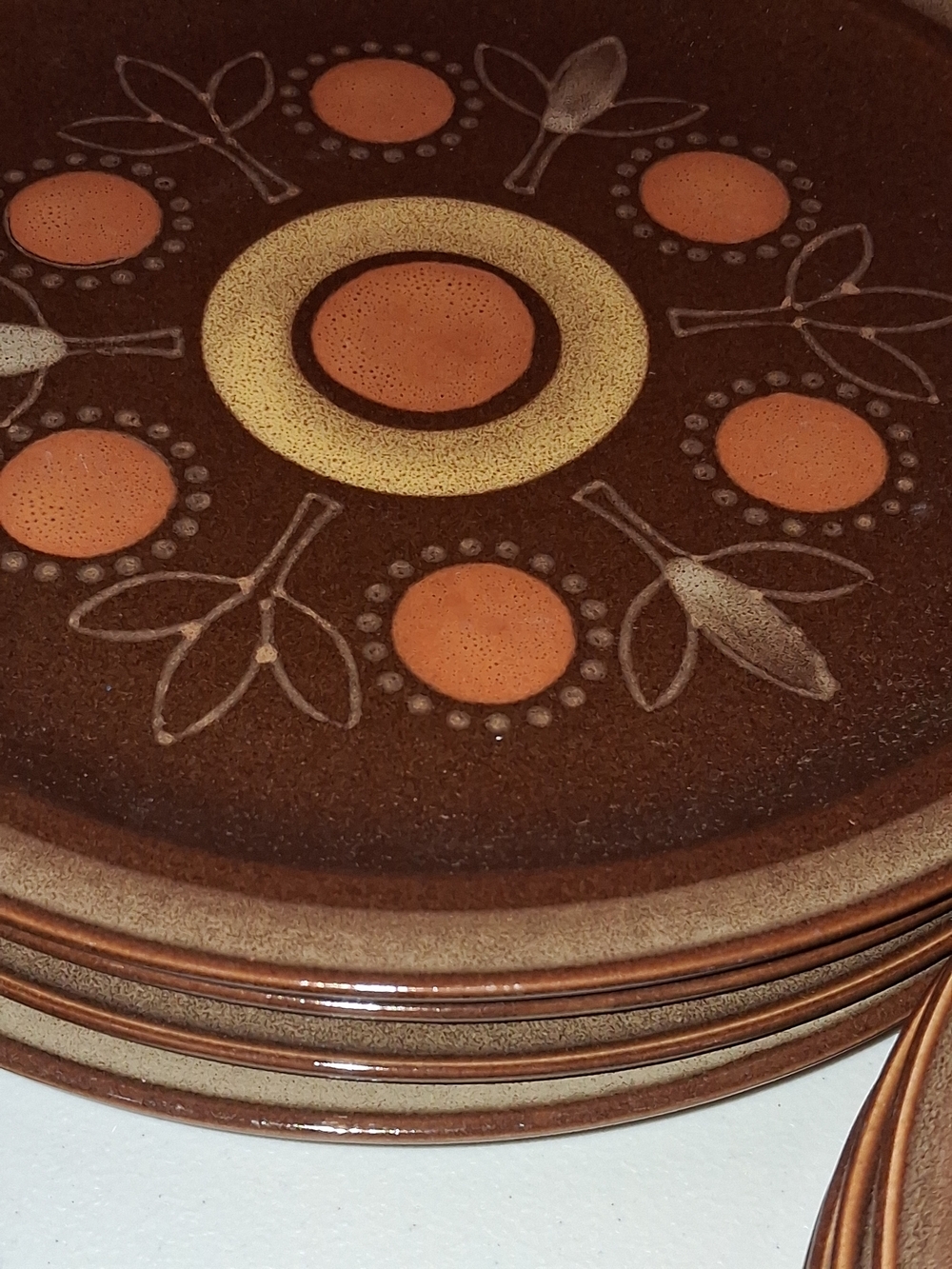 Georges Briard Aztec Dinner Plate 10.5" Stoneware Japan - Replacements